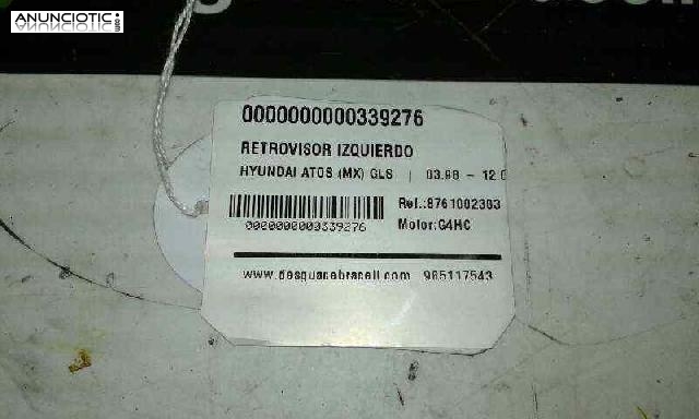 Retrovisor izq. 8761002303 de