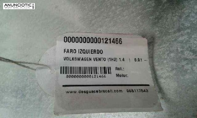 Faro izq. de volkswagen-(121466)