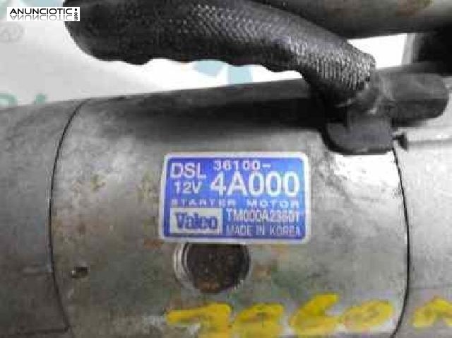 Motor arranque kia sorento tm000a23601