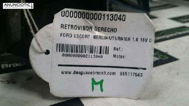 Retrovisor der. de ford-(113040)