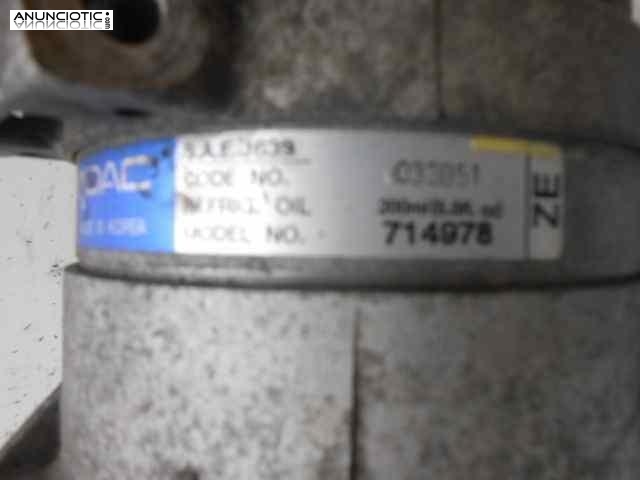 Compresor chevrolet kalos saej639