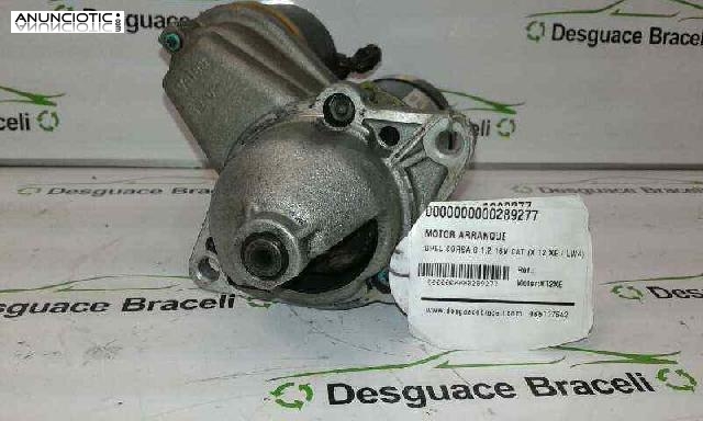 Motor arranque de opel-(289277)