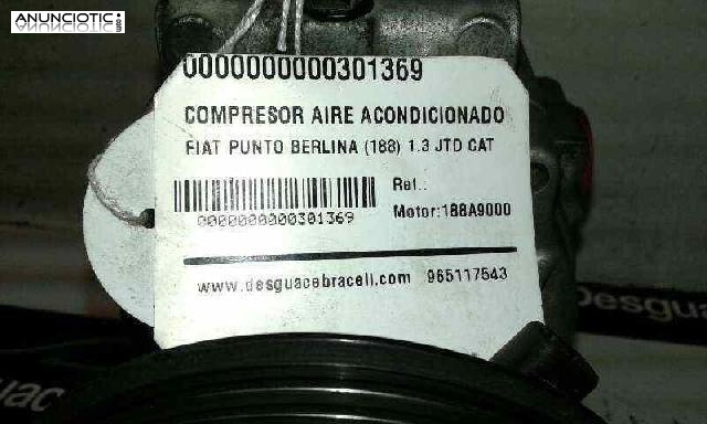 Compresor a/a de fiat-(301369)