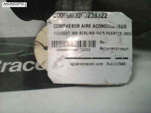 Compresor a/a de peugeot-(238322)