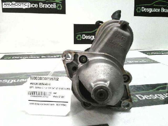 Motor arranque de opel-(126762)