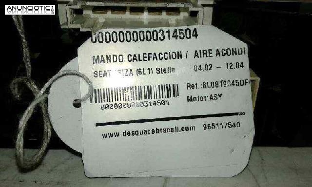 Mando calefaccion / a/a 6l0819045dfkz