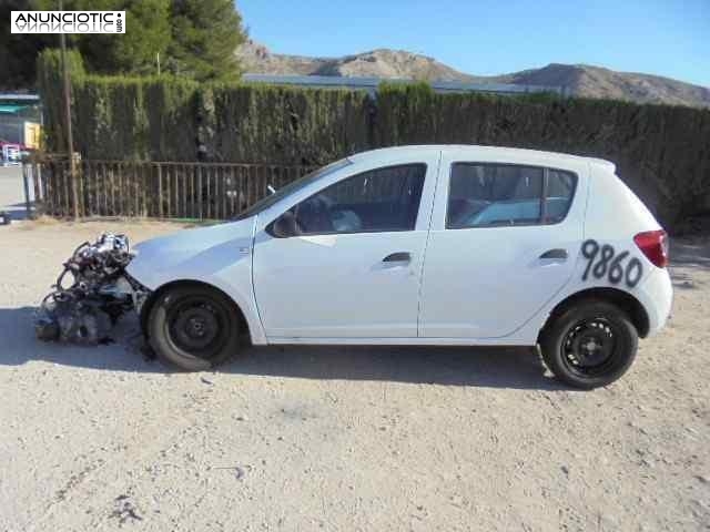 Despiece de dacia sandero ambiance 1.2