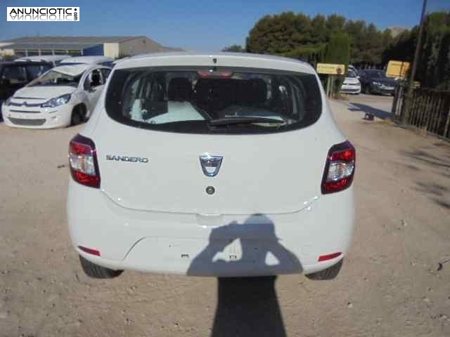 Despiece de dacia sandero ambiance 1.2