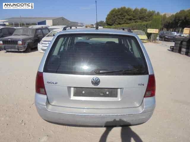 Despiece de volkswagen golf iv variant