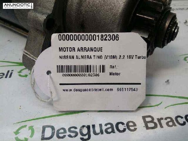 Motor arranque de nissan-(182306)