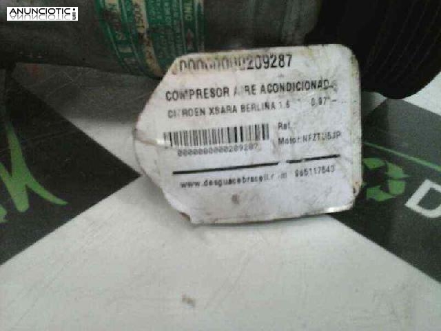 Compresor a/a de citroen-(209287)