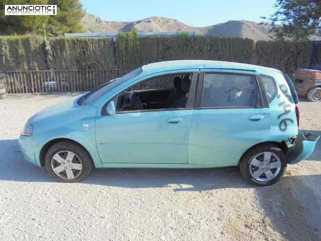 Despiece de chevrolet kalos 1.4 se (94