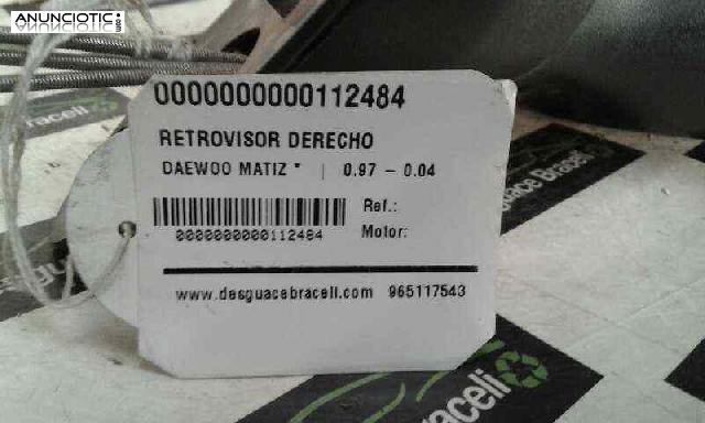 Retrovisor der. de daewoo-(112484)