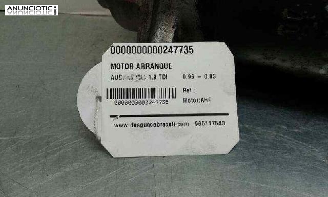 Motor arranque de audi-(247735)