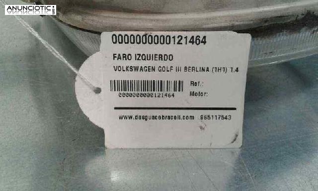 Faro izq. de volkswagen-(121464)