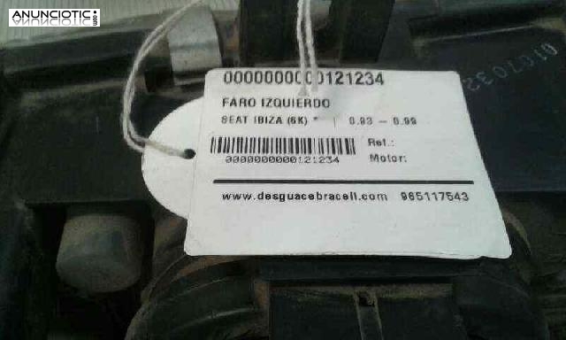 Faro izq. de seat-(121234)