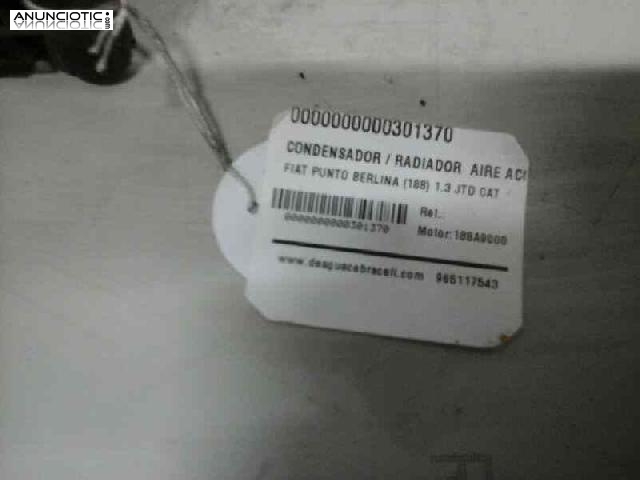 Condensador / radiador aire