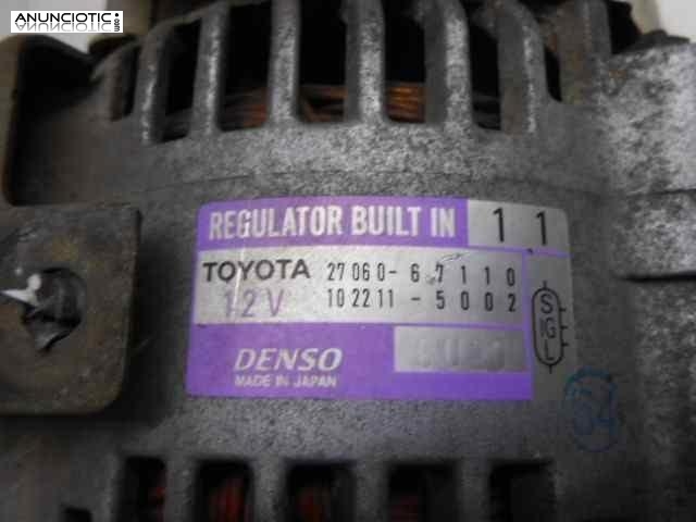 Alternador toyota land cruiser