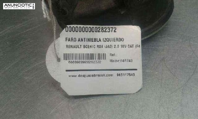 Faro antiniebla izq. de