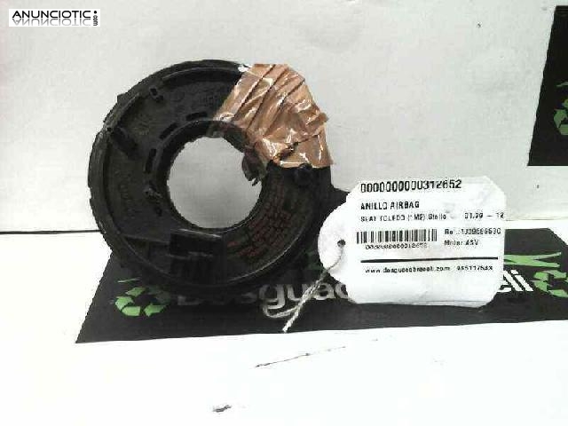 Anillo airbag 1j0959653c de seat-312652