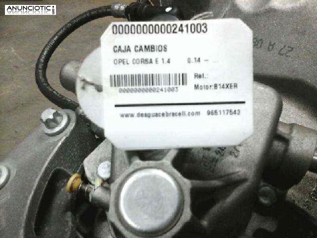 Caja cambios de opel-241003