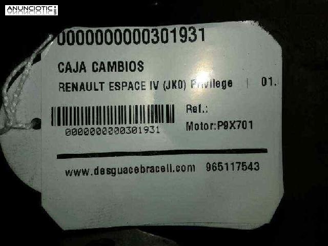 Caja cambios de renault-301931