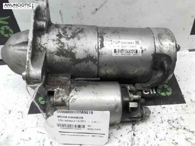 Motor arranque de opel-(369219)