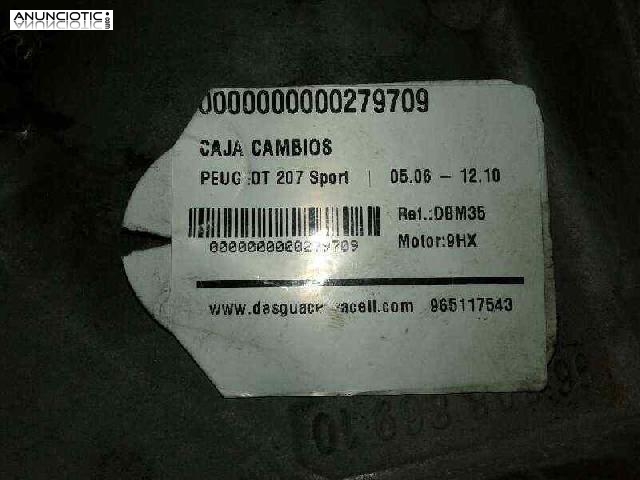 Caja cambios dbm35 de peugeot-279709