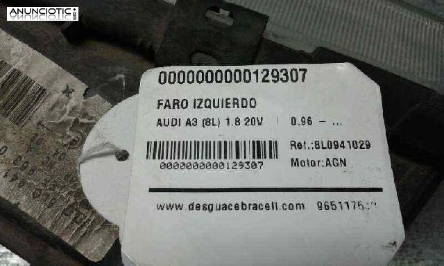 Faro izq. 8l0941029 de audi-(129307)