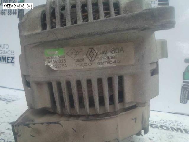 95463 alternador renault clio ii fase i