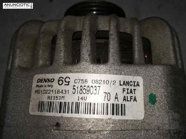 Alternador 3929832 ms1022118431 fiat