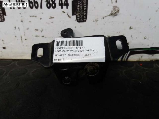 1154847 cerradura peugeot 106 kid