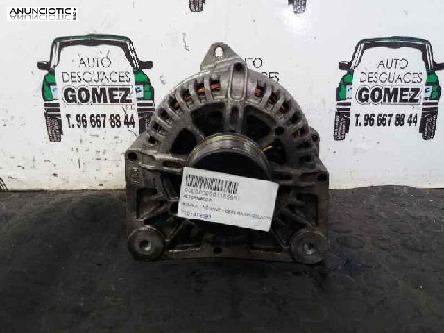 1185667 alternador renault megane ii