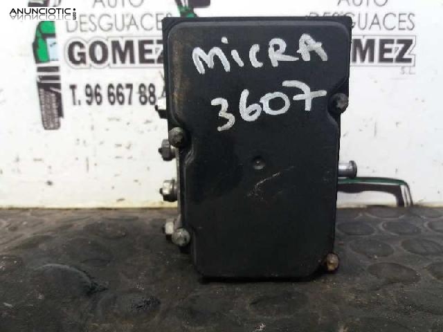 1186585 abs nissan micra acenta