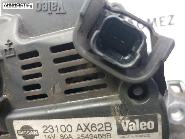 1186676 alternador nissan micra acenta