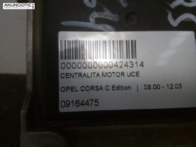 424314 centralita opel corsa c edition