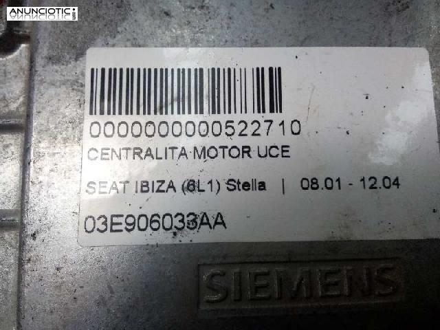 522710 centralita seat ibiza stella