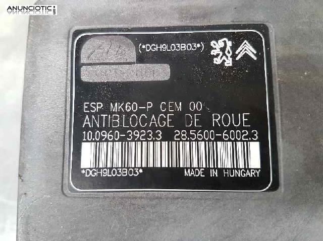 Abs 3136296 9665898980 peugeot 207 kft