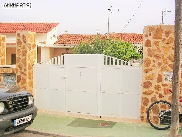 Alquiler bungalow calas blancas Torrevieja