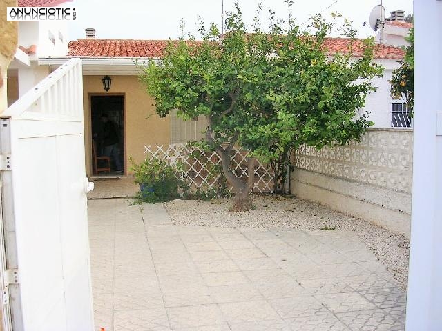 Alquiler bungalow calas blancas Torrevieja