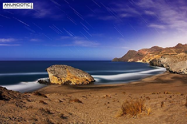 Curso de Fotografía Nocturna. Cabo de Gata. Mayo 2014.