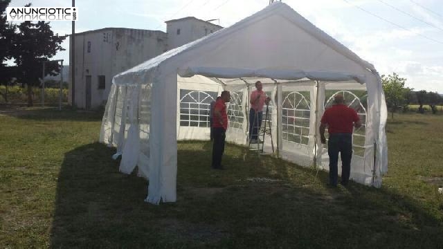 Carpa 5x10 para cubrir su piscina