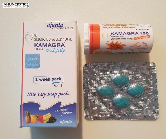 Vendo Kamagra 100 mg Sildenafil - Viagra Genérico (Envíos Toda España)
