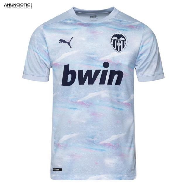 camisetas futbol Valencia 2020-2021