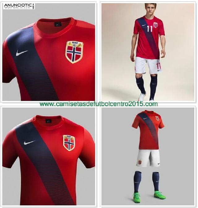 Camiseta Noruega Primera 2015-2016 baratas