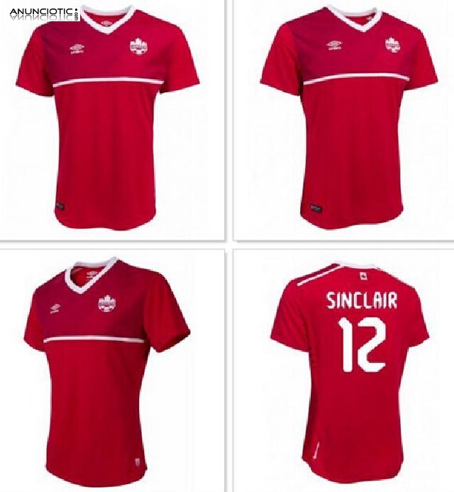 Comprar Camiseta Canadá 2015 Primera baratas