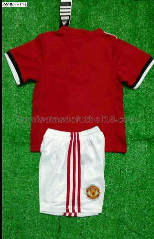 camiseta manchester united /manchester city nino