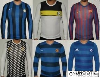 Barcelona, azul y rojo, negro, el Real Madrid blanco, negro, rojo, mexico negro, verde