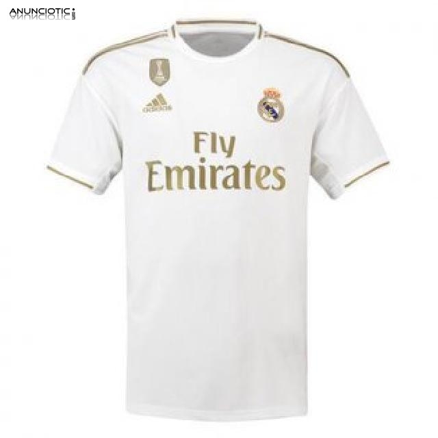 Cheap camiseta de fútbol blanca