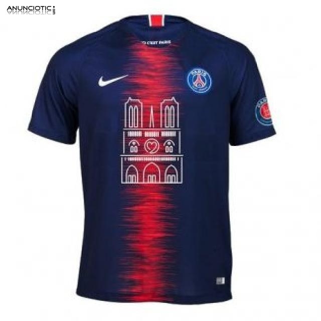 Camiseta de fútbol PSG barata y popular